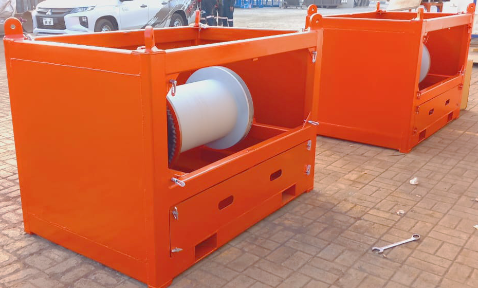 Wire Drum Skid